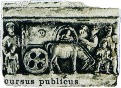 Cursus Publicus postal tablet mark